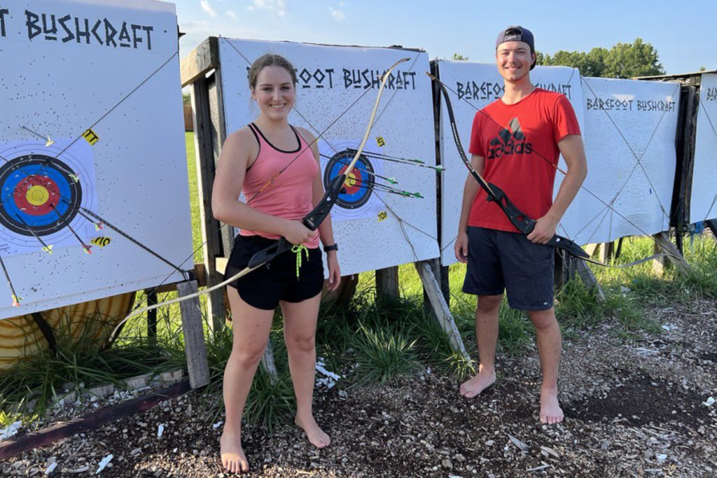 archery lessons Niagara at Barefoot Bushcraft