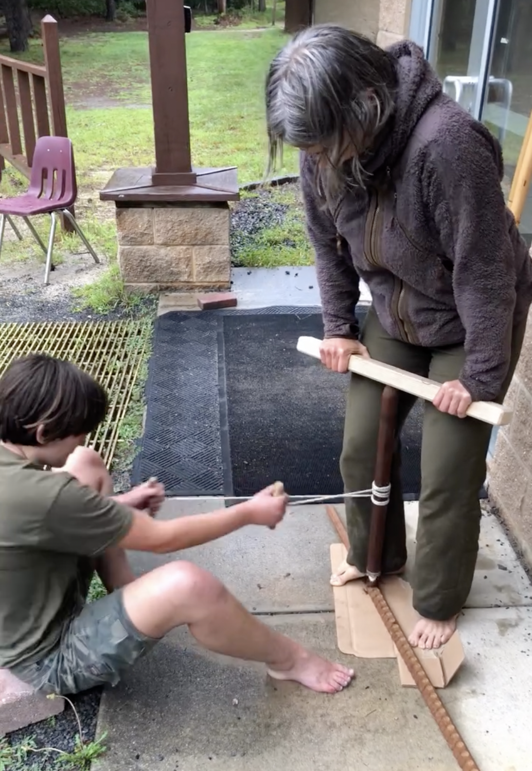 Bow Drill Team Building